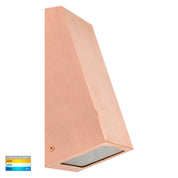 Havit Lighting Taper Copper TRI Colour LED Wedge Wall Light
