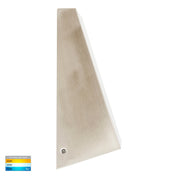 Havit Lighting Taper 316 Stainless Steel TRI Colour LED Wedge Wall Light