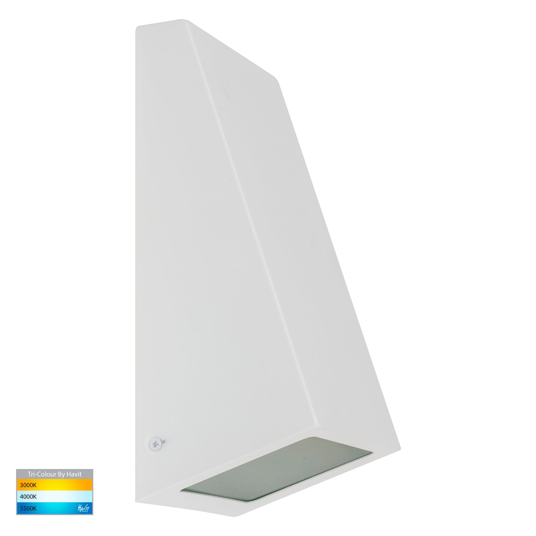 Havit Lighting Taper White TRI Colour LED Wedge Wall Light
