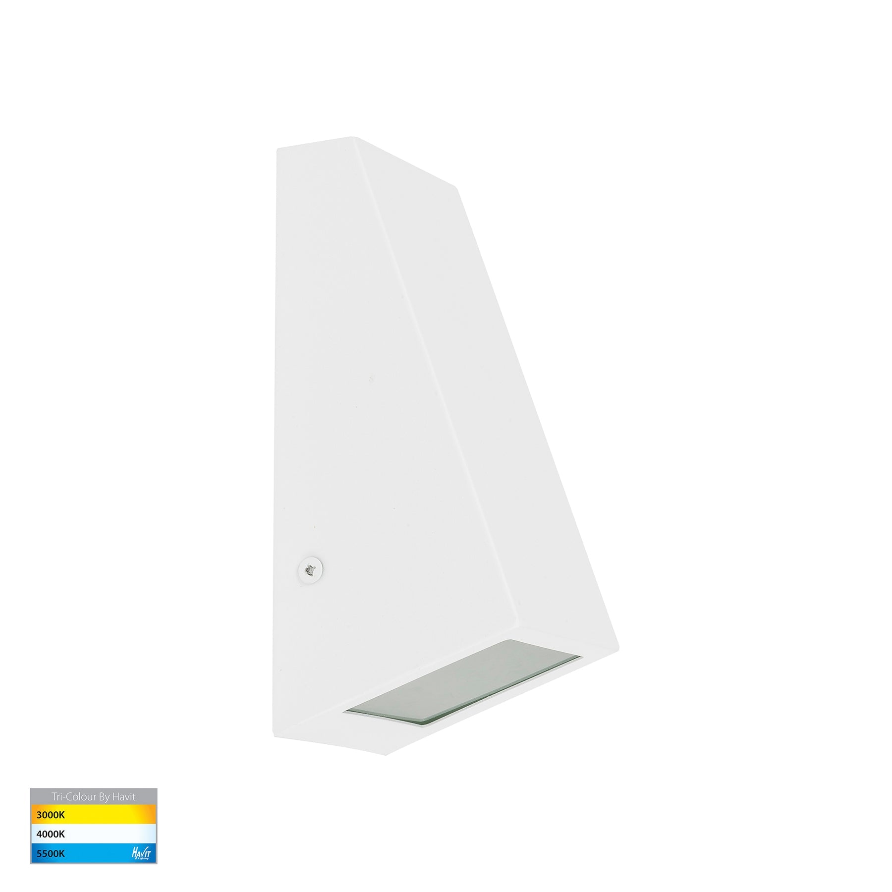 Havit Lighting Taper White TRI Colour LED Wedge Wall Light