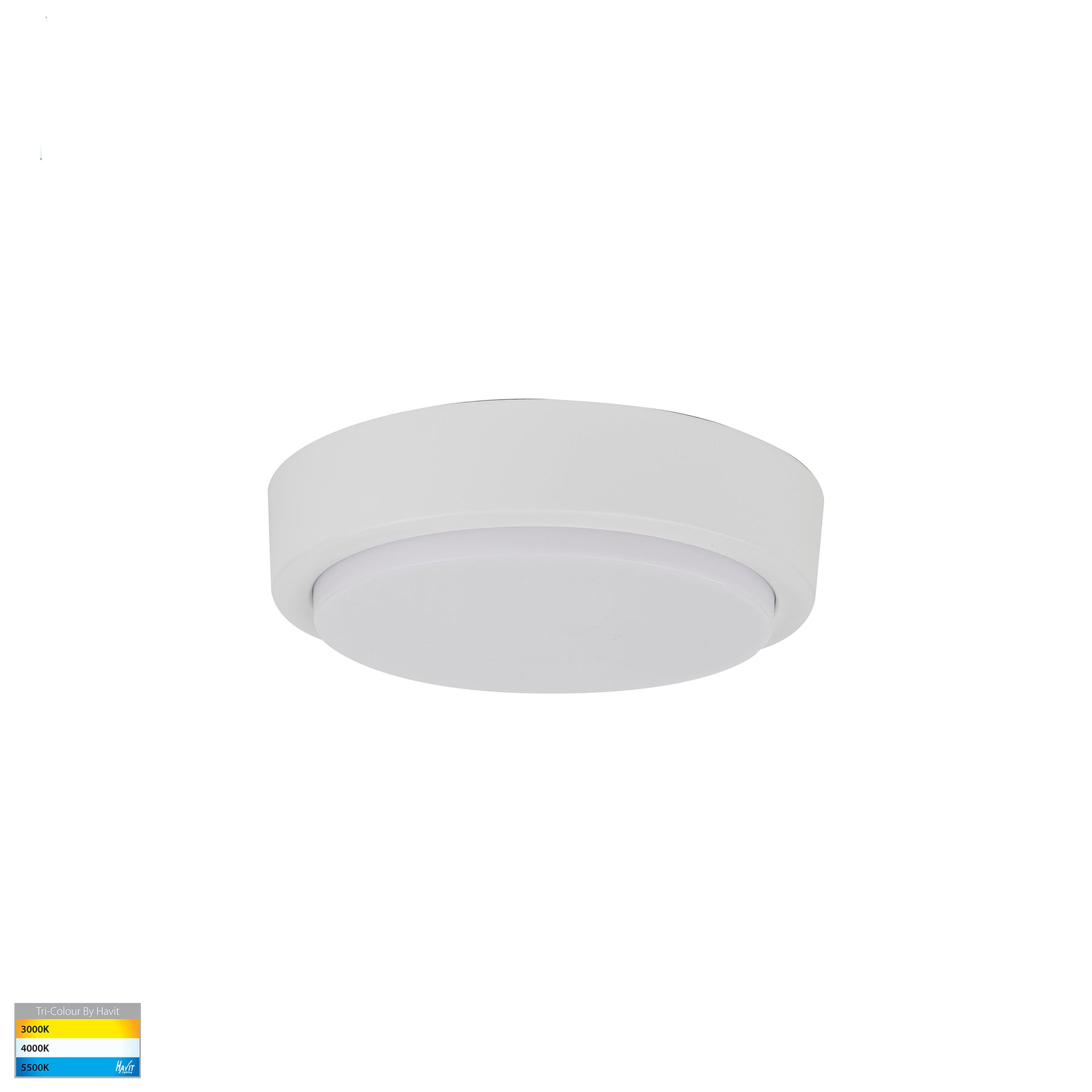 Havit Lighting Liptor White 10w Ceiling Mounted LED Oyster