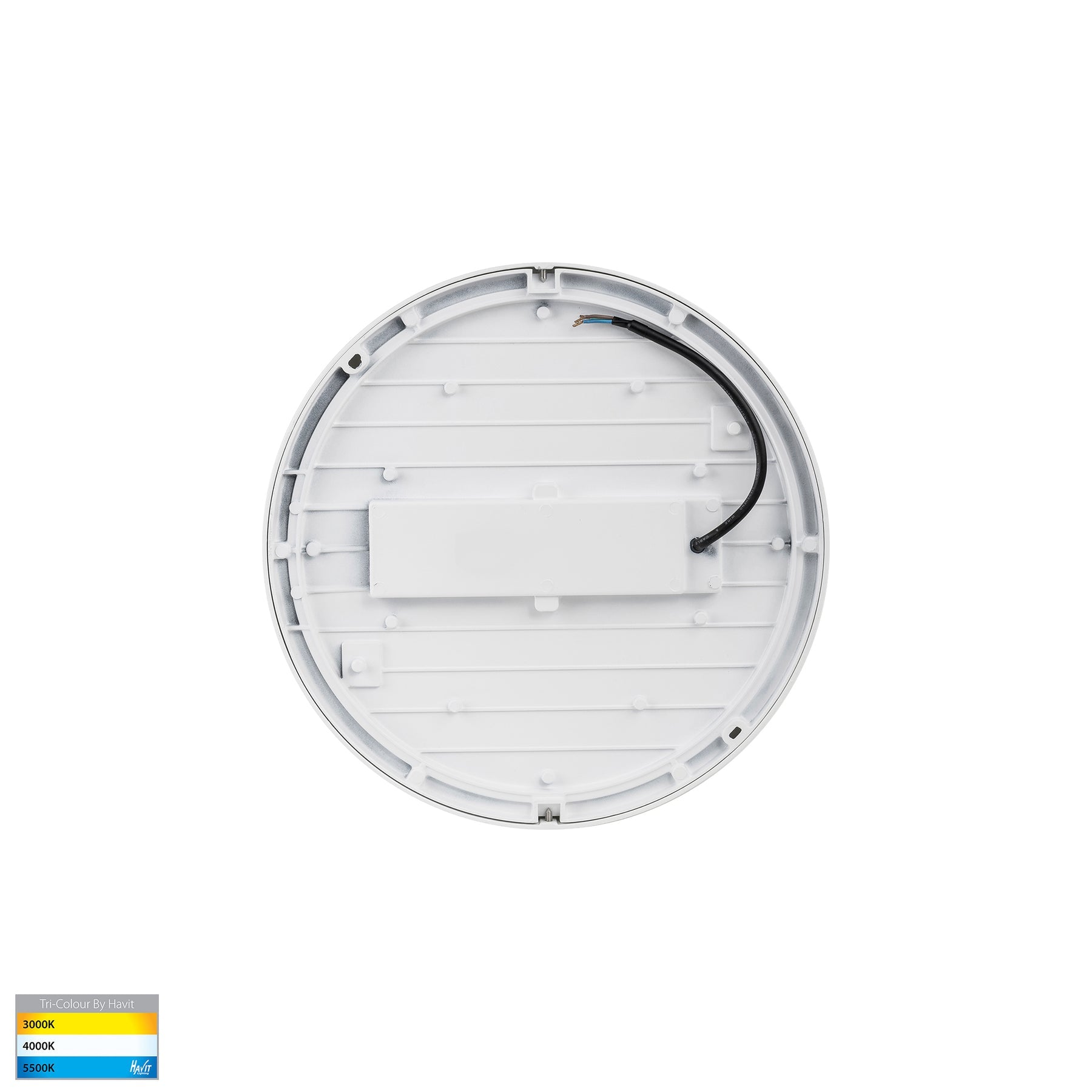 Havit Lighting Liptor White 10w Ceiling Mounted LED Oyster