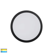 Havit Lighting Liptor Black 20w Ceiling Mounted LED Oyster