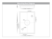Havit Lighting Aries Aluminium White Fixed Down LED Wall Light