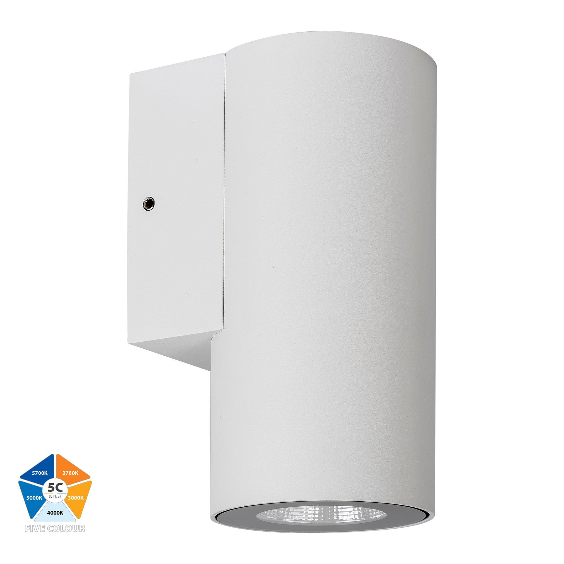 Havit Lighting Aries Aluminium White Fixed Down LED Wall Light
