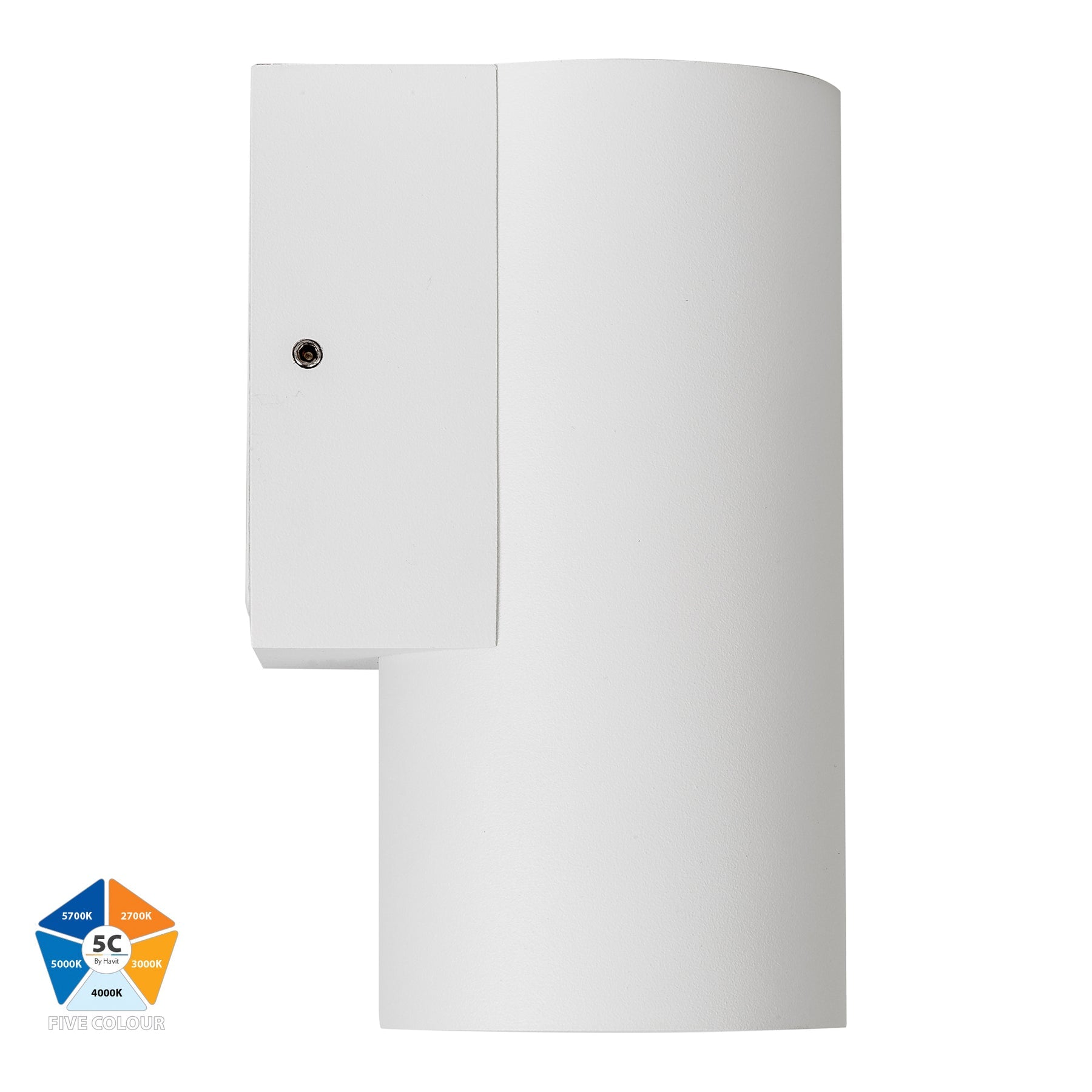 Havit Lighting Aries Aluminium White Fixed Down LED Wall Light