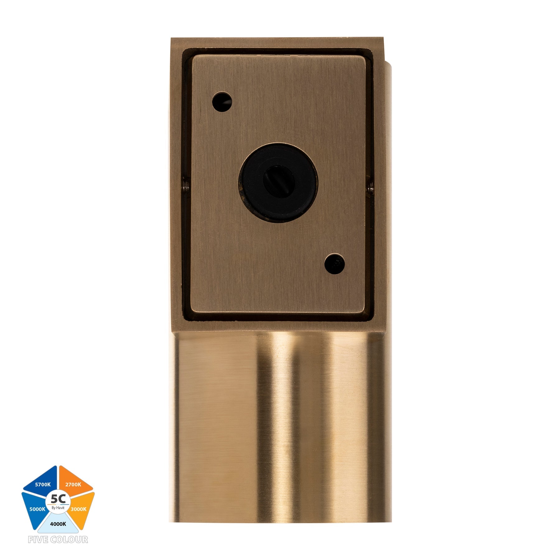 Havit Lighting Aries Solid Brass Fixed Down LED Wall Light