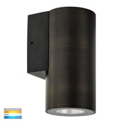 Havit Lighting Aries Antique Brass LED Fixed Down Wall Light