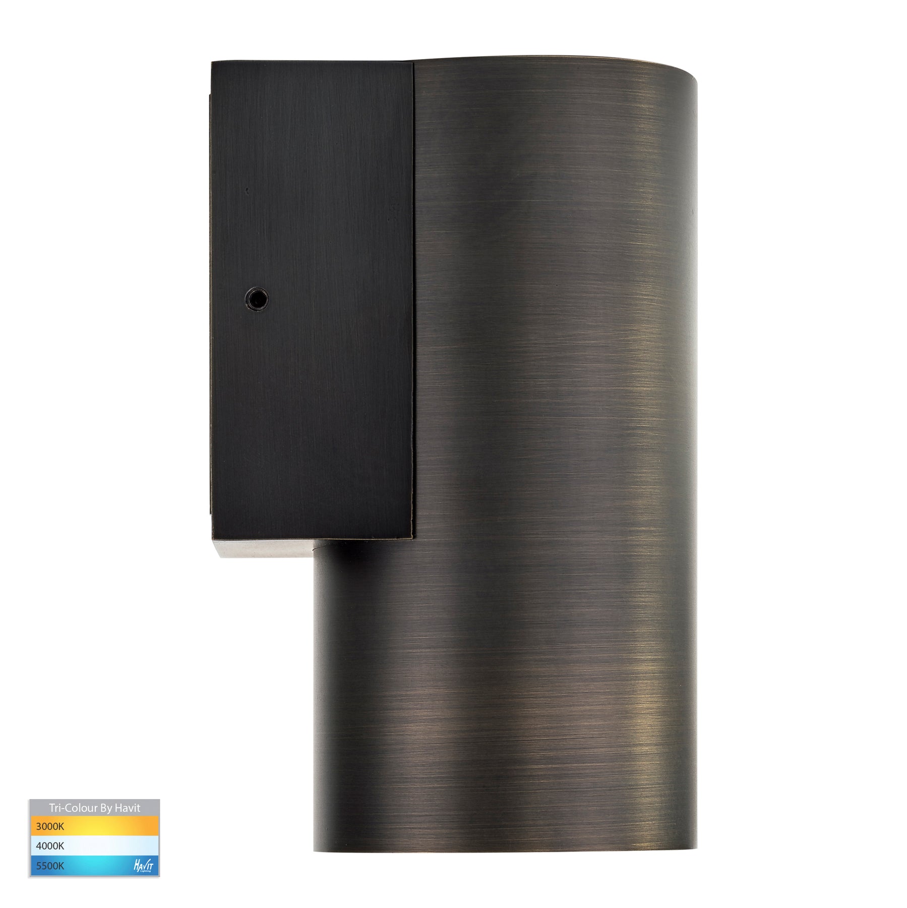 Havit Lighting Aries Antique Brass LED Fixed Down Wall Light