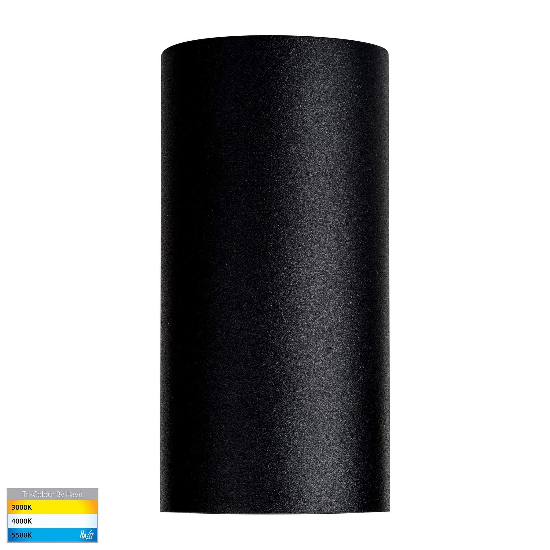 Havit Lighting Aries 316 Stainless Steel Black Down LED Wall Light