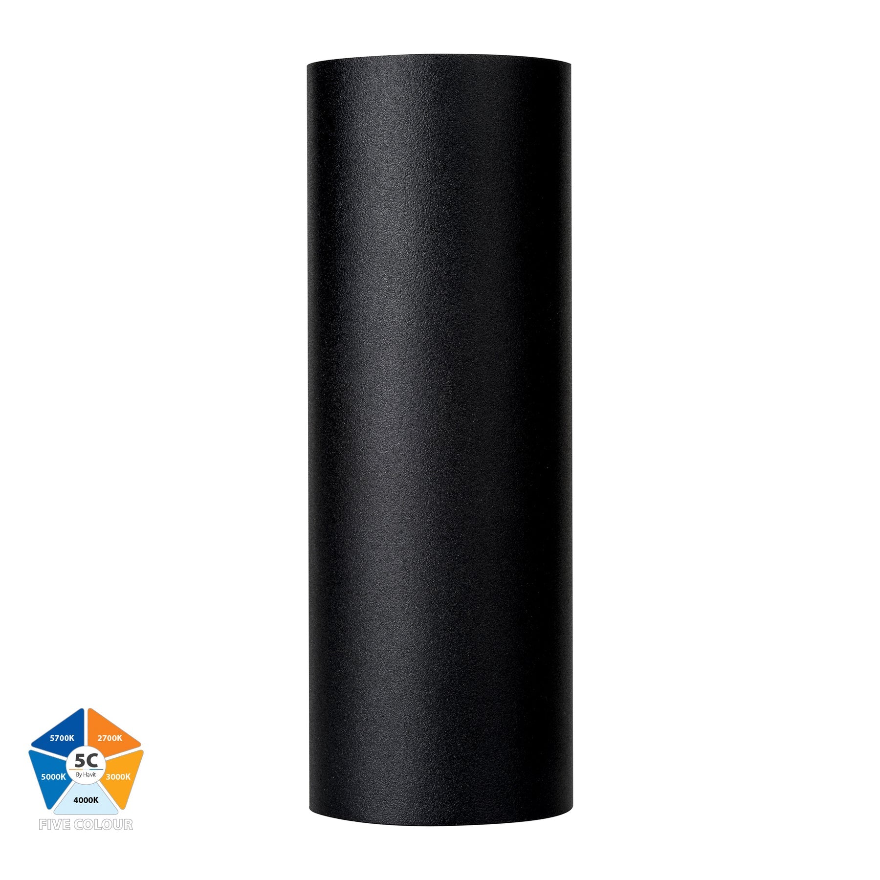Havit Lighting Aries Aluminium Black Up & Down LED Wall Light