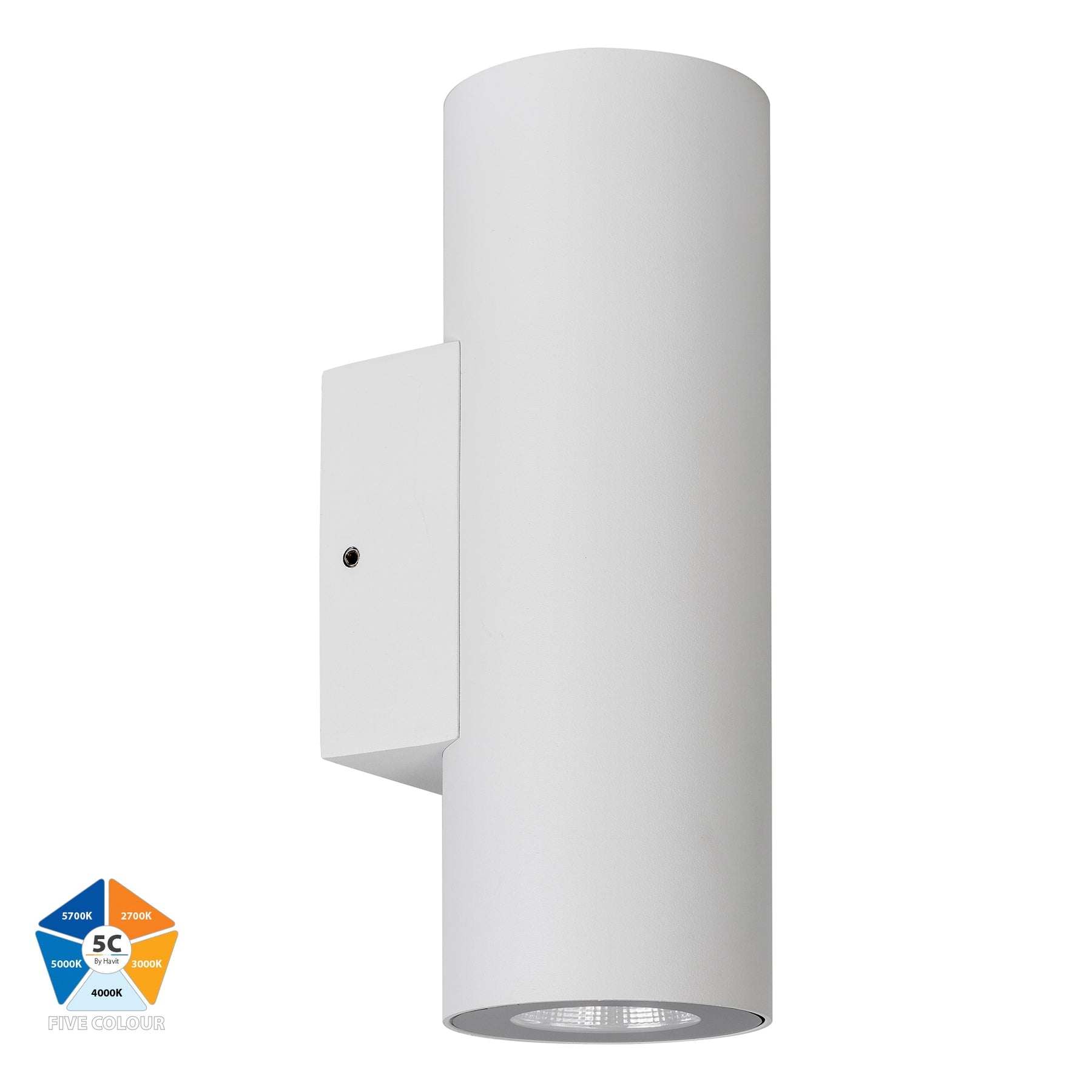 Havit Lighting Aries Aluminium White Up & Down LED Wall Light