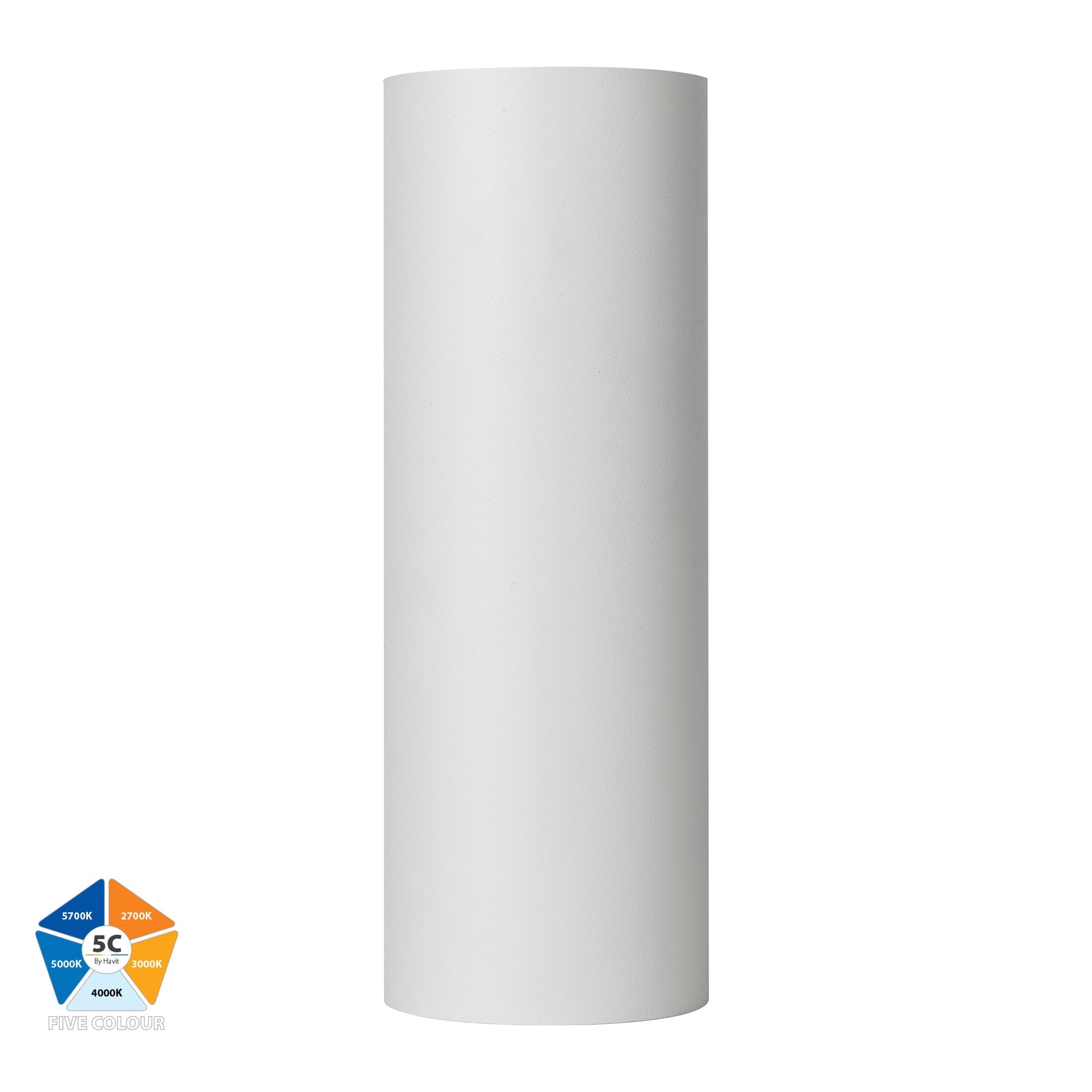 Havit Lighting Aries Aluminium White Up & Down LED Wall Light