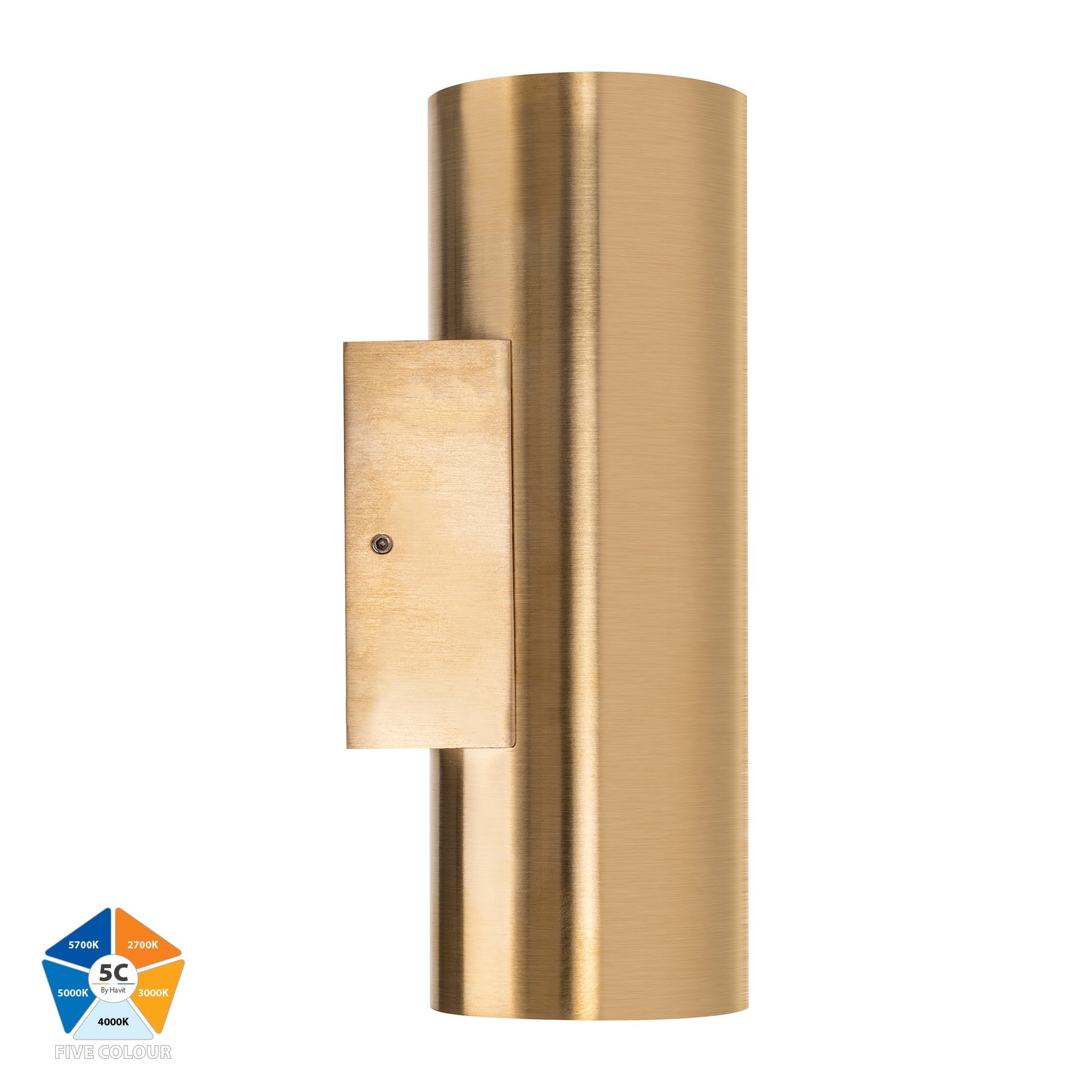 Havit Lighting Aries Solid Brass Up & Down LED Wall Light