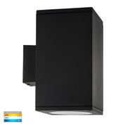 Havit Lighting Porter Square Black Large Up & Down LED Wall Light