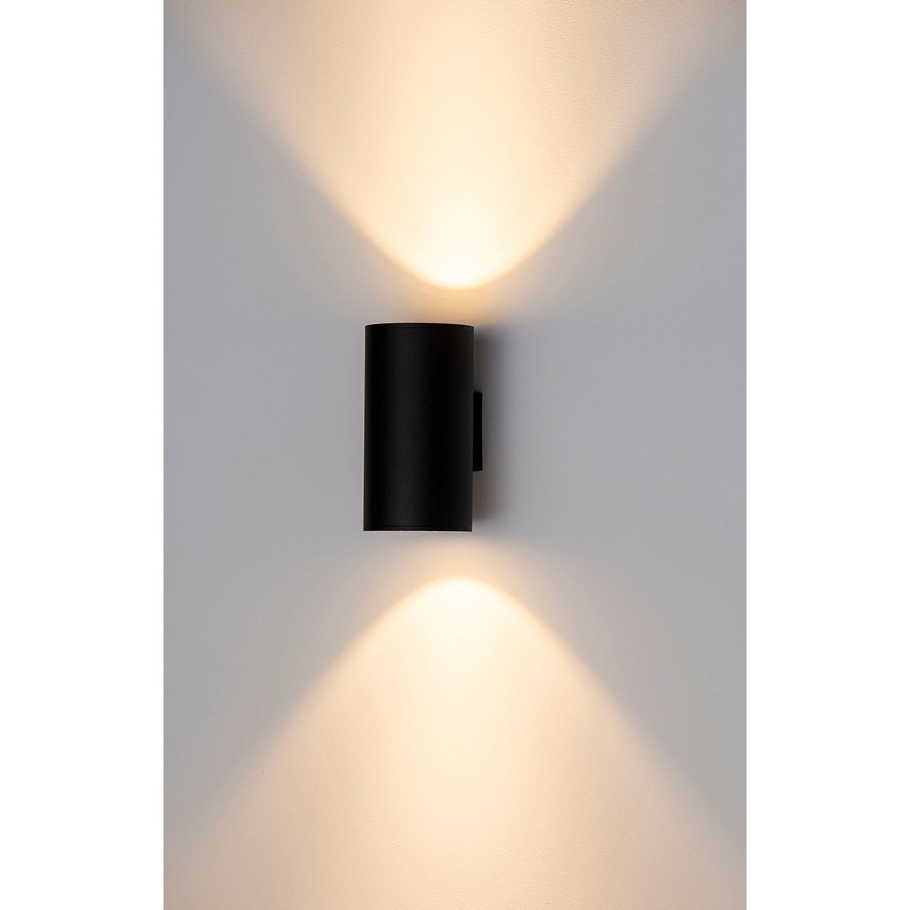Havit Lighting Porter Large Black Up & Down LED Wall Light