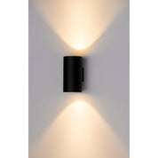 Havit Lighting Porter Large Black Up & Down LED Wall Light