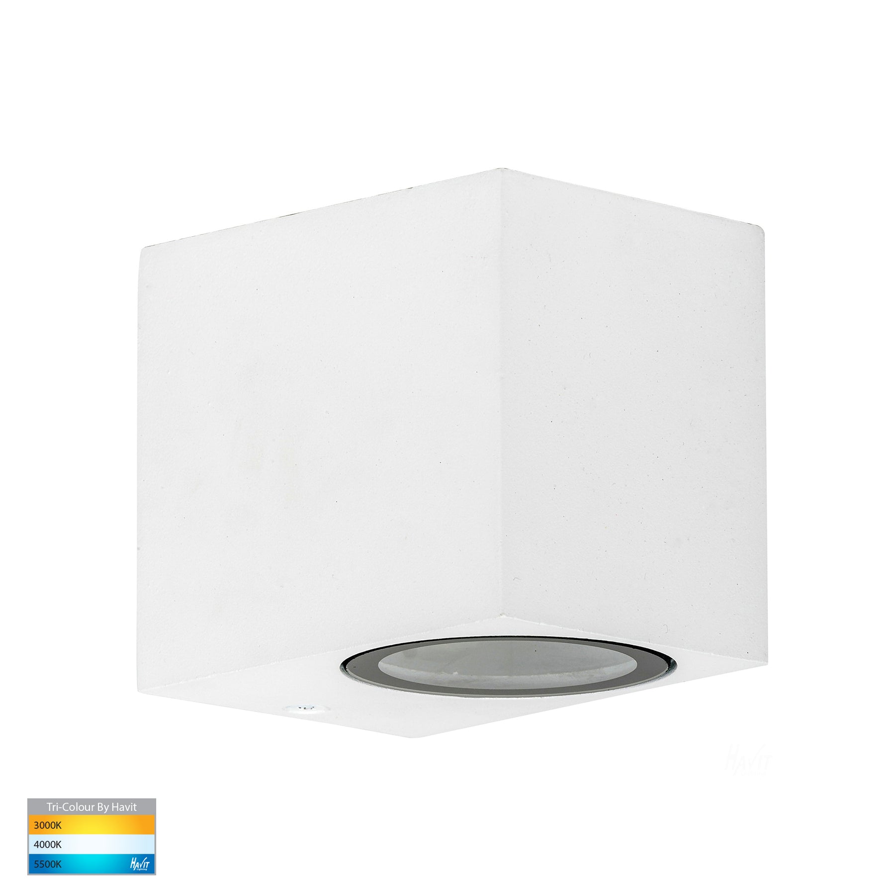 Havit Lighting Accord White TRI Colour Fixed Down LED Wall Light