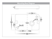 Havit Lighting Essil White Up & Down LED Wall Light