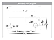 Havit Lighting Essil Black Up & Down LED Wall Light