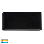 Havit Lighting Lisse Black Fixed Down TRI Colour LED Wall Light