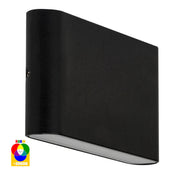 Havit Lighting Lisse Black Up & Down RGBW LED Wall Light
