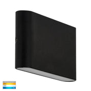 Havit Lighting Lisse Black Up & Down TRI Colour LED Wall Light