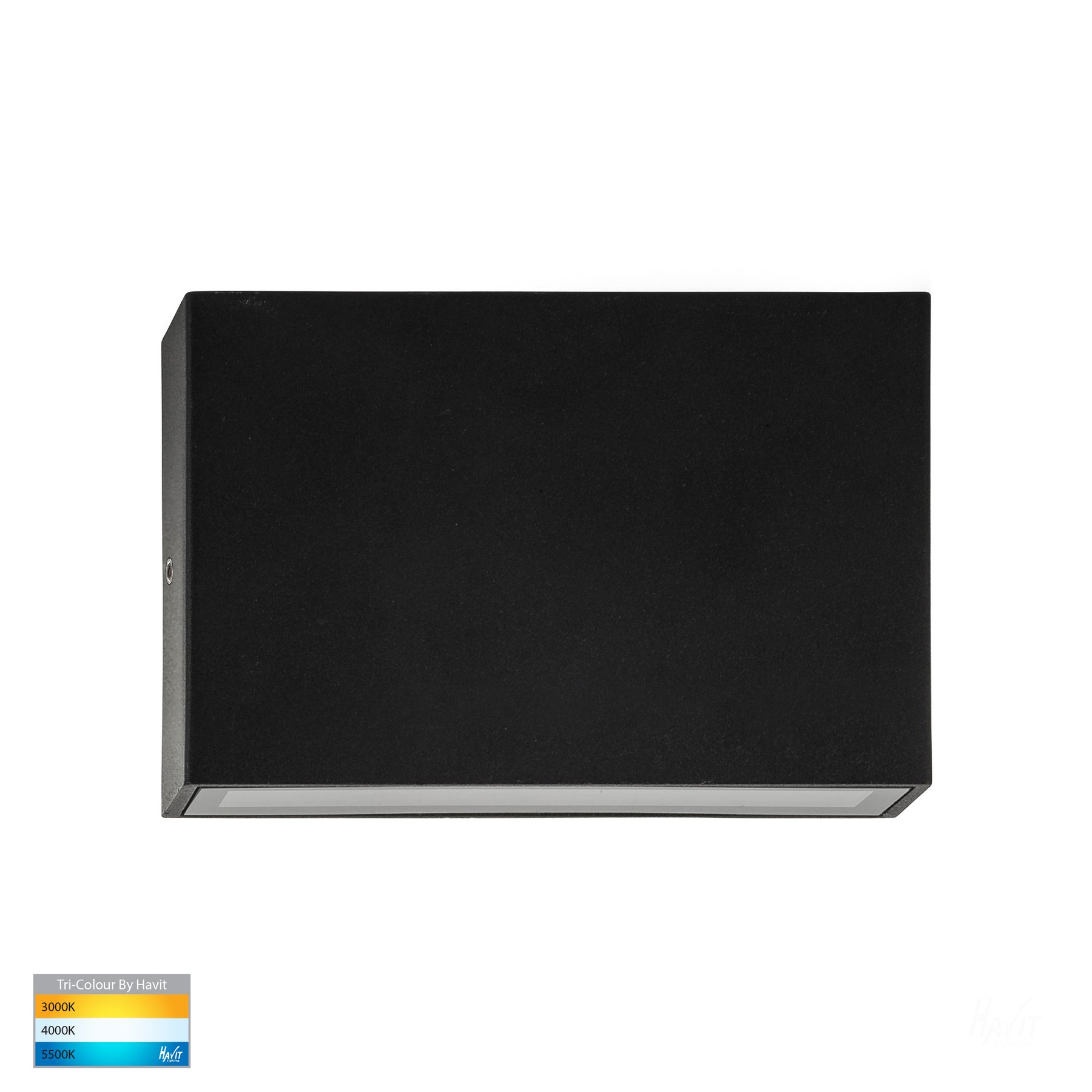 Havit Lighting Essil Black Fixed Down LED Wall Light