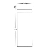 Havit Lighting Essil Black Up & Down LED Wall Light