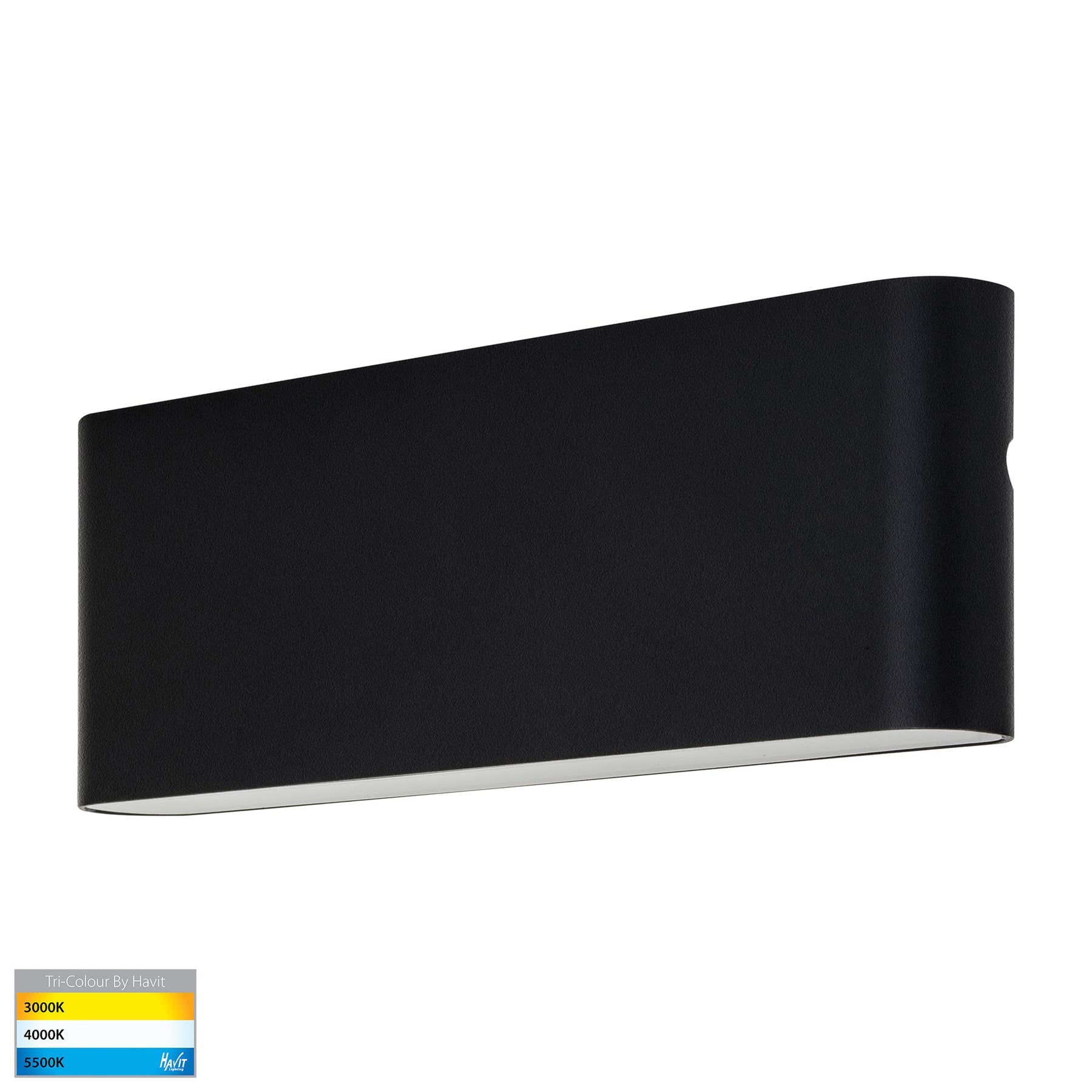Havit Lighting Lisse Black Fixed Down LED Wall Light