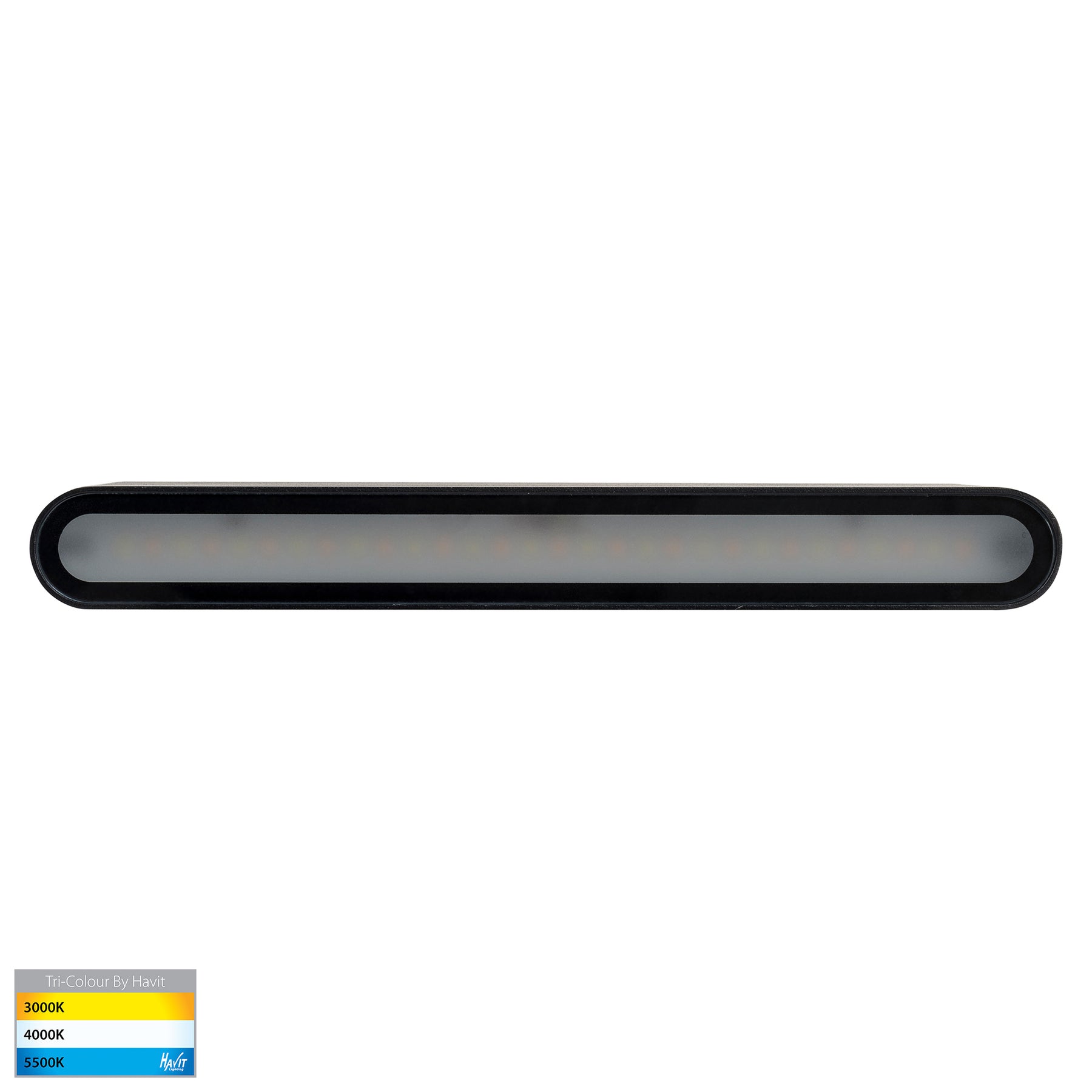 Havit Lighting Lisse Black Fixed Down LED Wall Light
