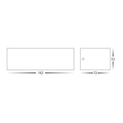 Havit Lighting Siena White LED Up & Down Wall Light