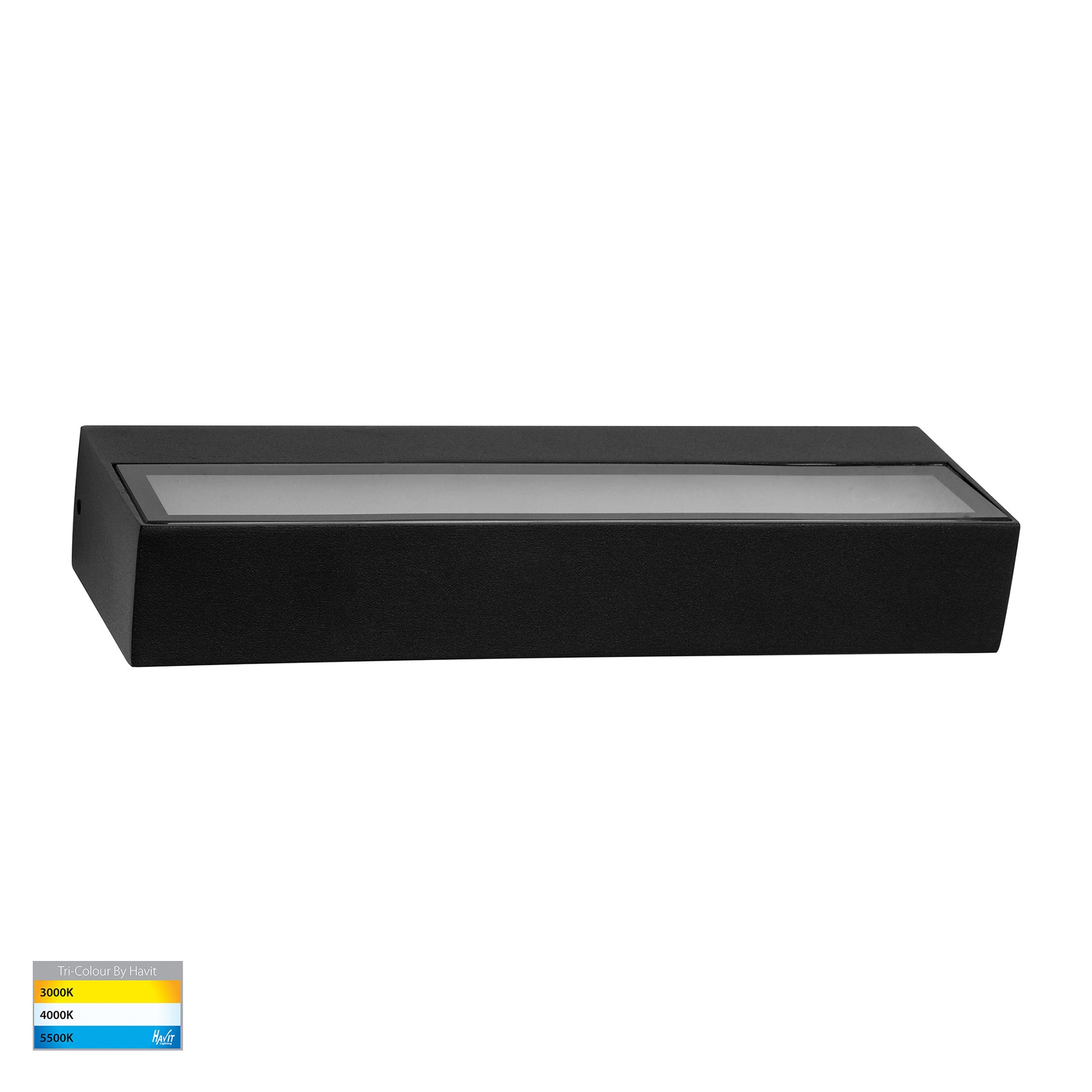 Havit Lighting Siena Black LED Uplighter Wall Light