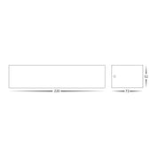Havit Lighting Siena White LED Up & Down Wall Light