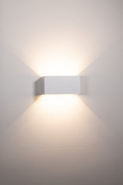 Havit Lighting Versa White Square Up & Down Wall Light