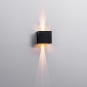Havit Lighting Versa Black Square Up & Down Wall Light