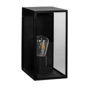 Havit Lighting Bayside Large 316 Stainless Steel Black Wall Light