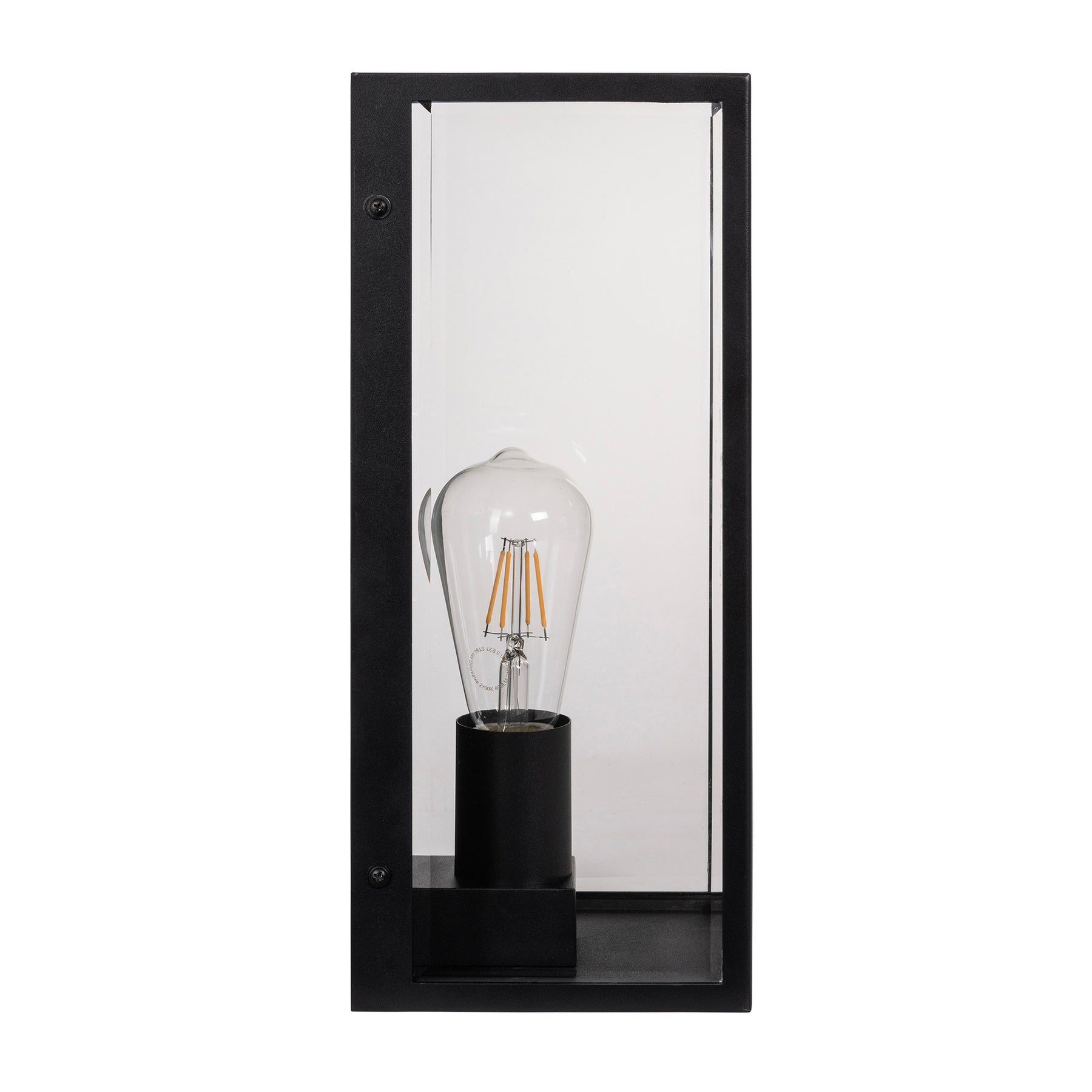 Havit Lighting Bayside Large 316 Stainless Steel Black Wall Light