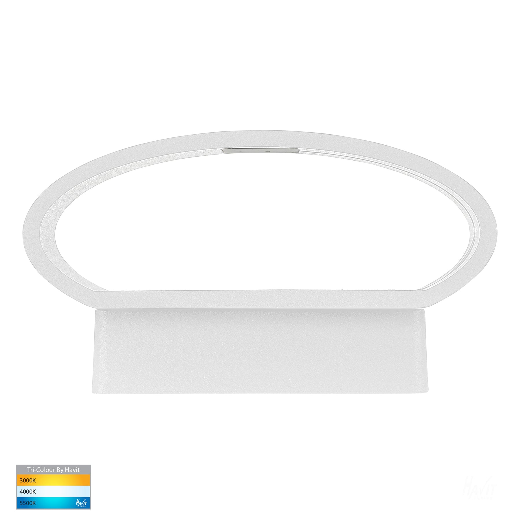 Havit Lighting Luxe White TRI Colour Up & Down LED Wall Light