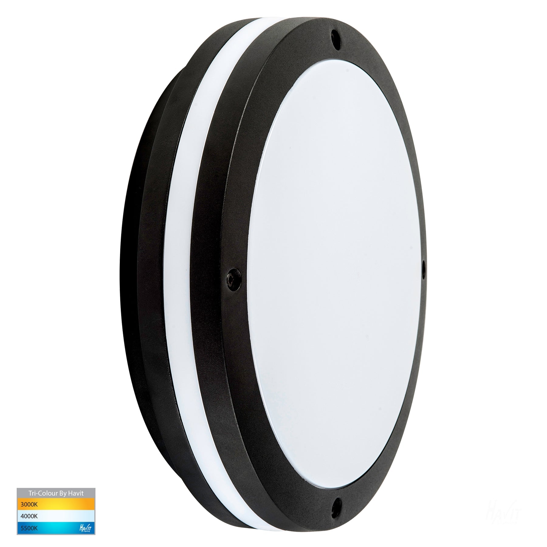 Havit Lighting Stor Black LED Bunker Light