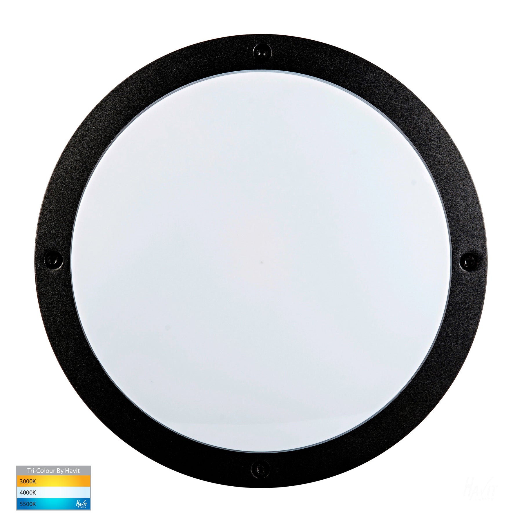Havit Lighting Stor Black LED Bunker Light