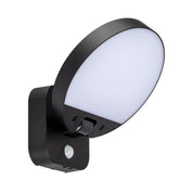 Havit Lighting Solarni Polycarbonate Black Solar Wall Light