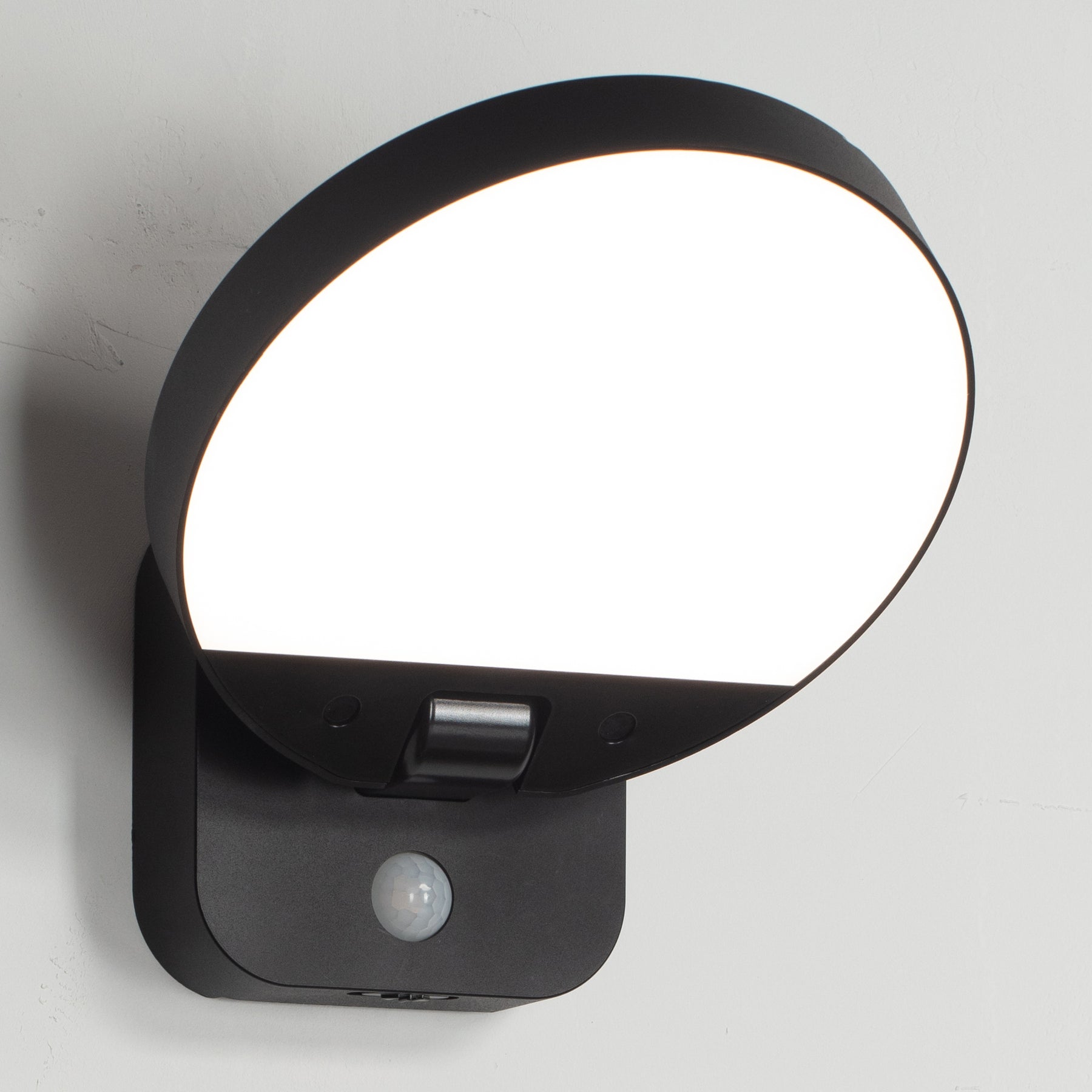 Havit Lighting Solarni Polycarbonate Black Solar Wall Light