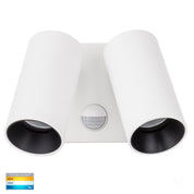 Havit Lighting Revo White Double Adjustable Wall Light With Sensor
