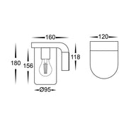 Havit Lighting Angela White LED Wall Light