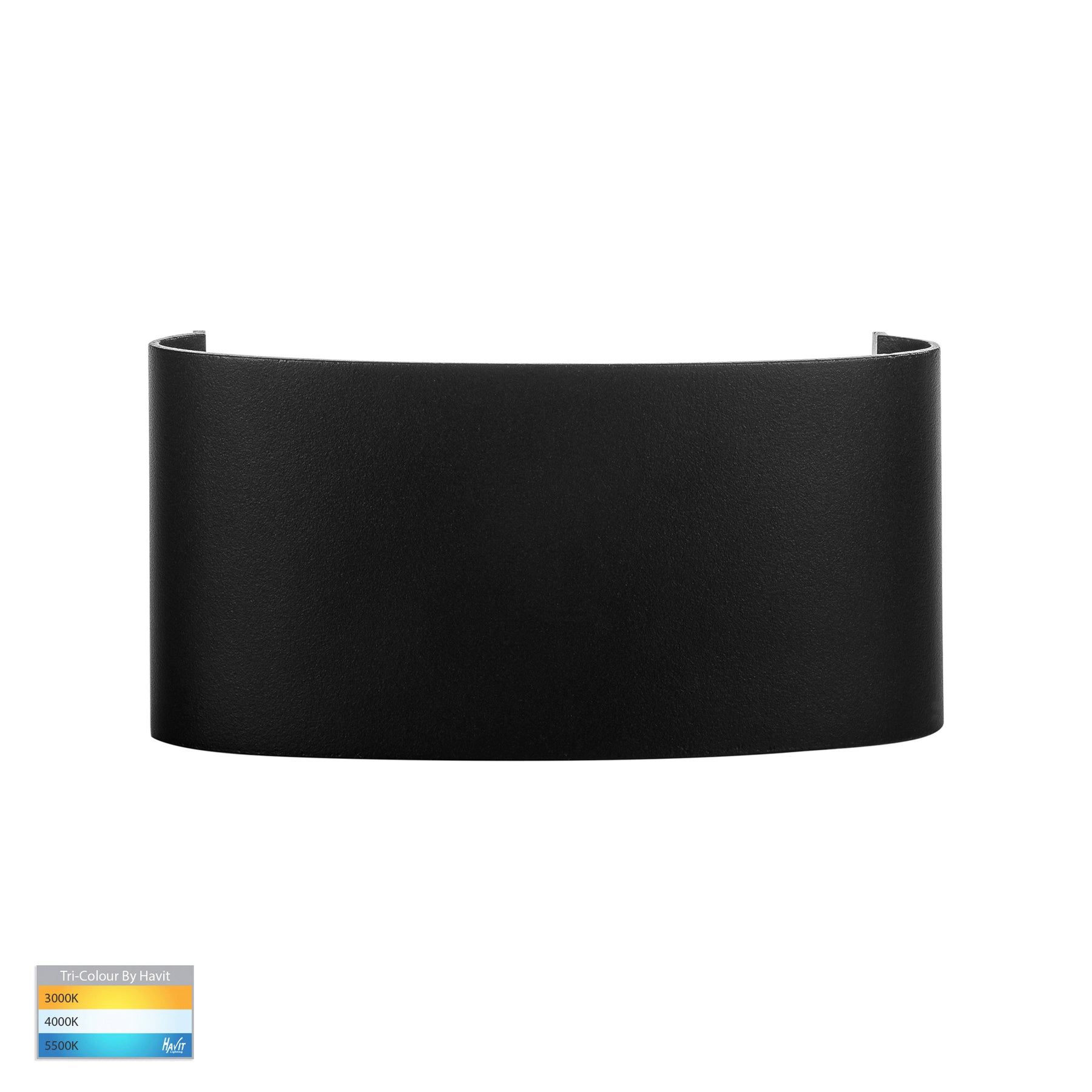 Havit Lighting Maro Black Up & Down TRI Colour LED Wall Light