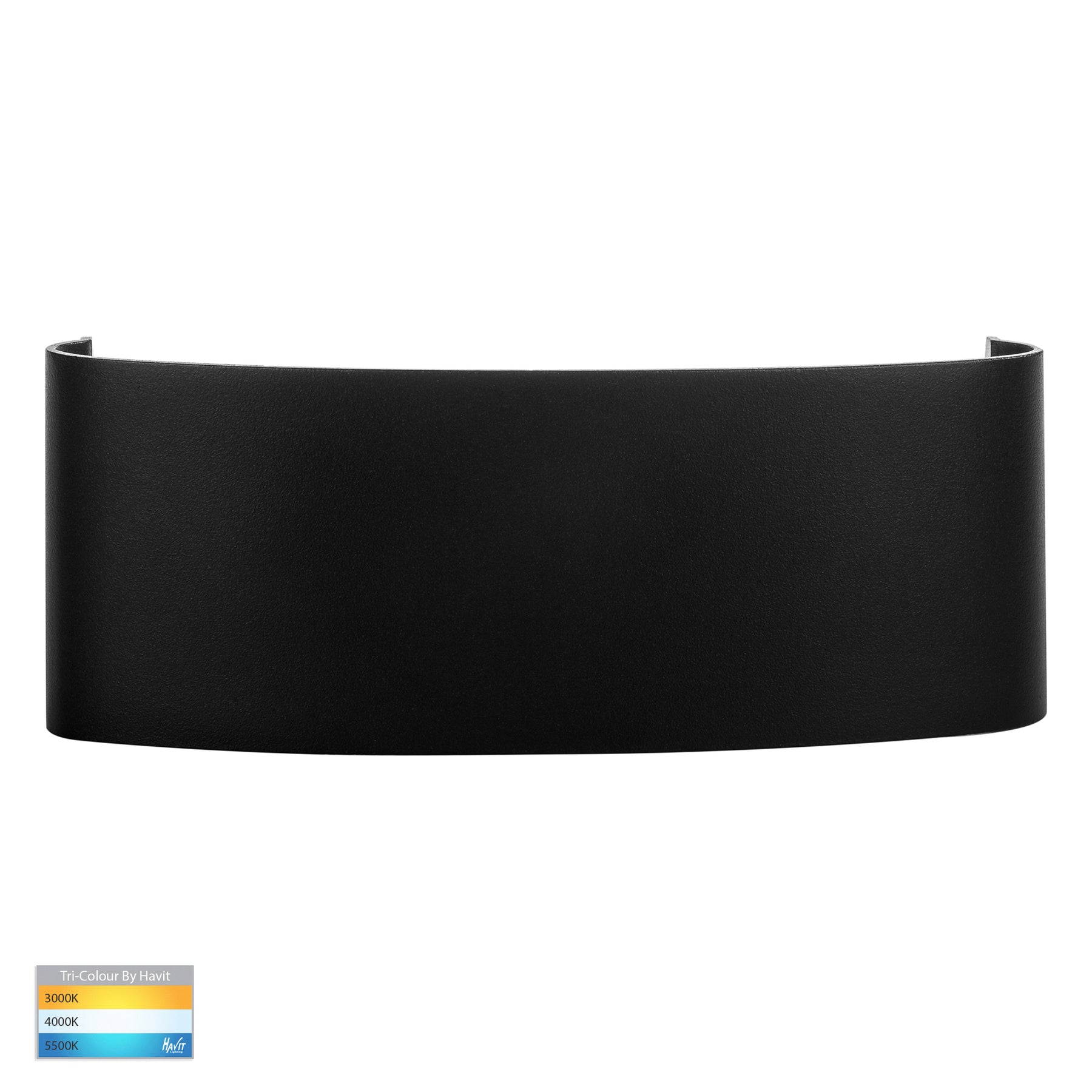 Havit Lighting Maro Black Up & Down TRI Colour LED Wall Light