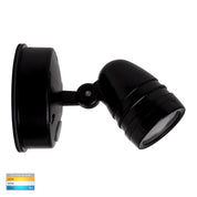 Havit Lighting Focus Polycarbonate Black Single Adjustable Spot Light With Sensor