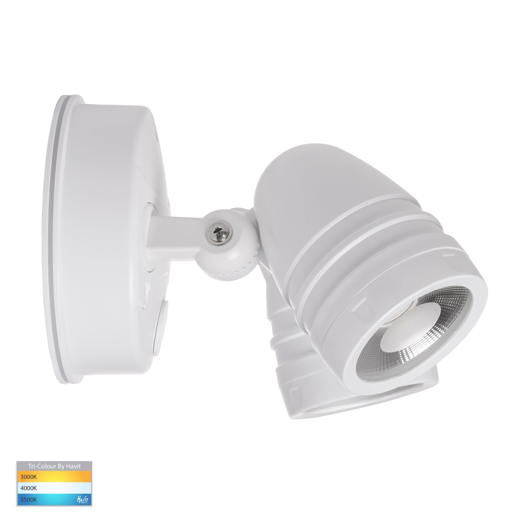 Havit Lighting Focus Polycarbonate White Double Adjustable Spot Light