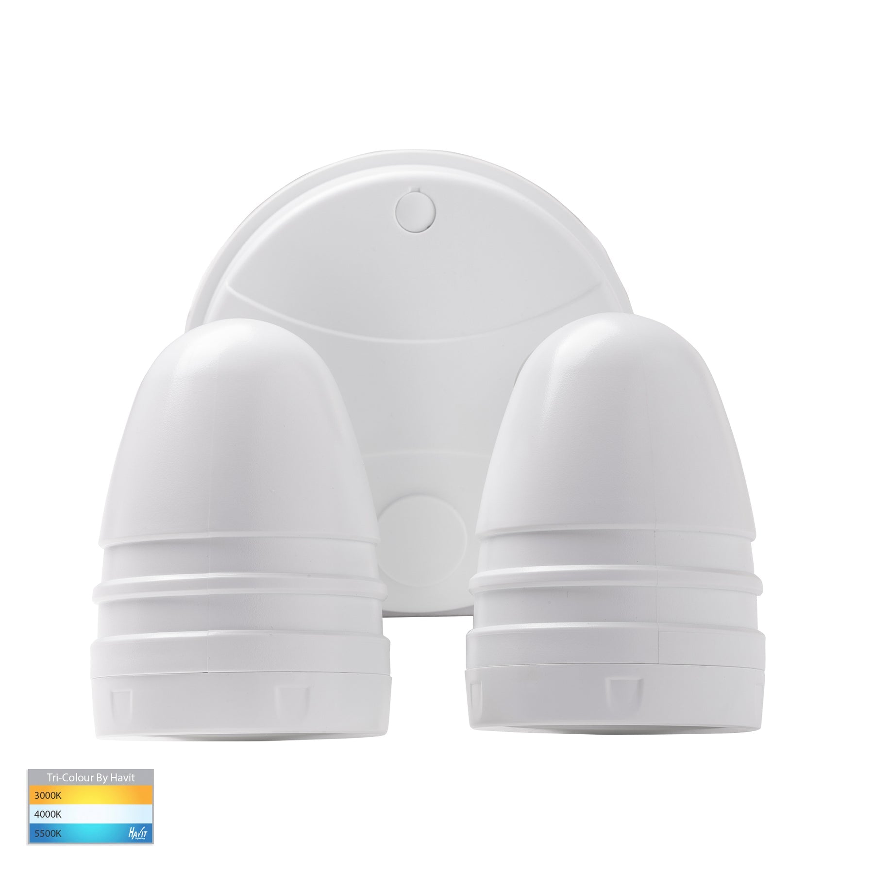 Havit Lighting Focus Polycarbonate White Double Adjustable Spot Light